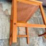 Two Nesting Honey Teak Side Occasional Tables made in Denmark Image 8