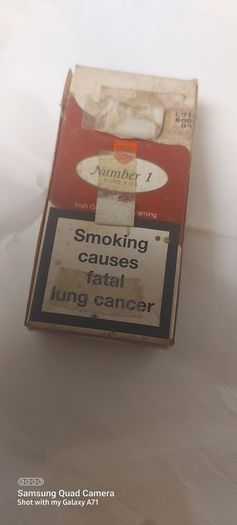 Old 10s Carrolls number 1 ,ciragrette packet,pj carrolls ,,hard to come by 10s,not made any more,,used condition, see pictures ,take as is,buyer collects or pays postage thank you collectors item