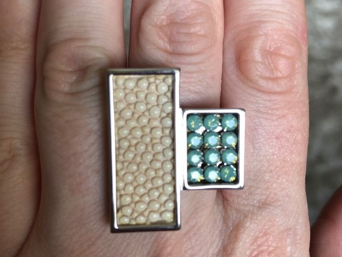 Brand new Swarovski silver ring