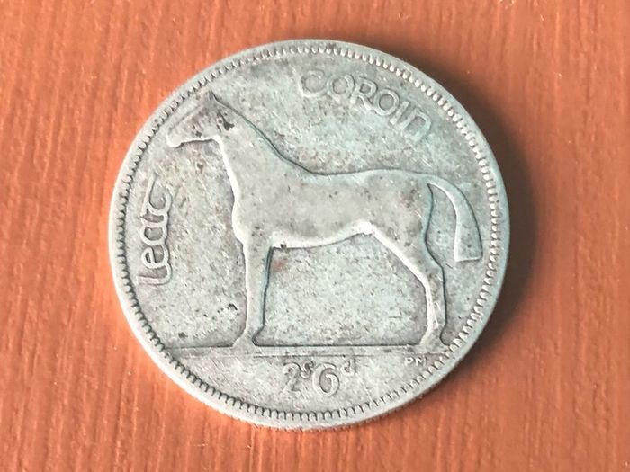 Irish silver half crown
