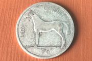Irish silver half crown