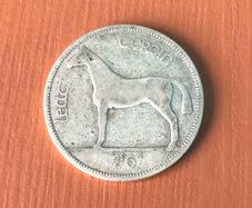Irish silver half crown
