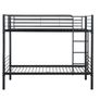 Metal Single Bunk Bed Black Free Delivery Limited Offer! Image 4