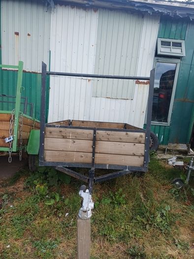 single axle trailer