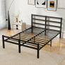 5ft King Bed Frame with Headboard,150x200cm Image 3