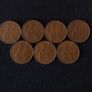 Queen Elizabeth II - Pre-Decimal English Coins - (7) 1960s Image 2