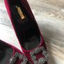 Velvet heels Image 6