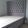 ottoman lift up bed frame and headboard Image 9