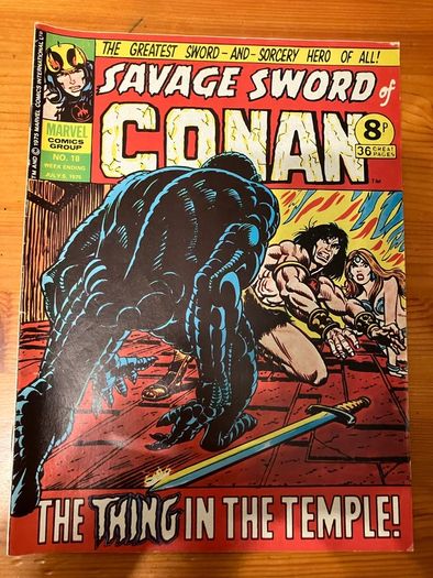 Comic: 'Savage Sword of Conan' no. 18 (July 5,1975)