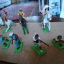 Britains Deetail Cowboys and Indians,vintage Image 3
