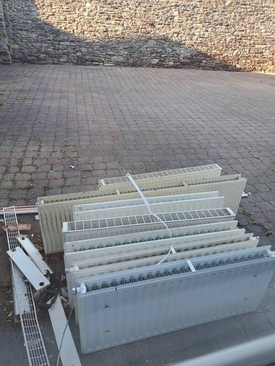 11 rads boiler and oil tank for scrap