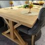 Solid Oak Dining Table 200cm, Brand New Image 2