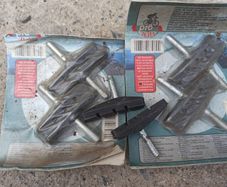Smooth post brake pads