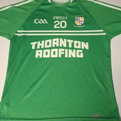 (Tight Fit) Erin's Own GAA (Match Worn) O'Neills Gaelic Football Jersey (Adult Large) FREE POST