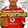 Man Utd 'UNITED' official magazines 2004-05 Image 7