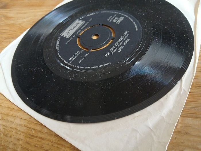 Linda Jones For your precious love 7" Uk'72