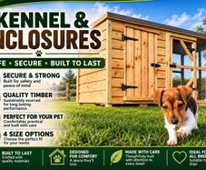Dog Kennel & Enclosure