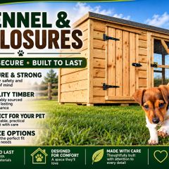 Dog Kennel & Enclosure