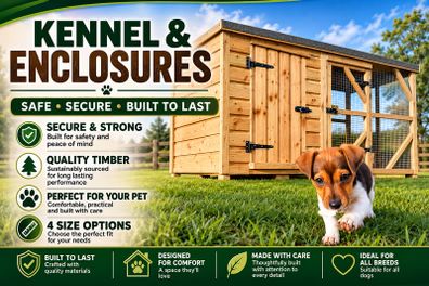 Dog Kennel & Enclosure