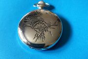 Large Dial, Pocket Watch and Chain