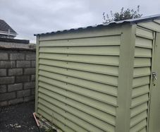 steel garden shed
