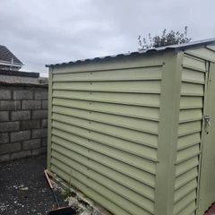 steel garden shed