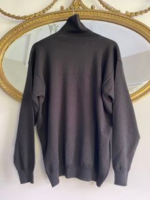 Tessitore Black roll up jumper unworn