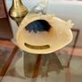 Vintage Mid Century Hand Carved Dykehead Scotland Penguin Bovine Horn Figure Image 7