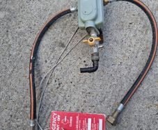 Propane switch over unit