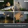 Watering Can Solar Lights | Waterproof String Christmas Lights Garden Ornaments Garden Lights | Waterfall Retro Outdoor Fairy Lights with 48 LED Lights (FREE SHIPPING) Image 3