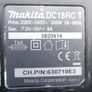 Makita DC18RC 7.2V-18V Li-ion Battery Charger and Battery Image 6