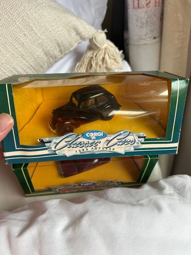 Collection of 4 Corgi Classic Cars die-cast models