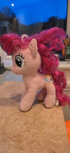 Duo of TY Beanie Babies Pinkie Pie and Princess Celestia Plush MLP G4 My Little Pony  2017