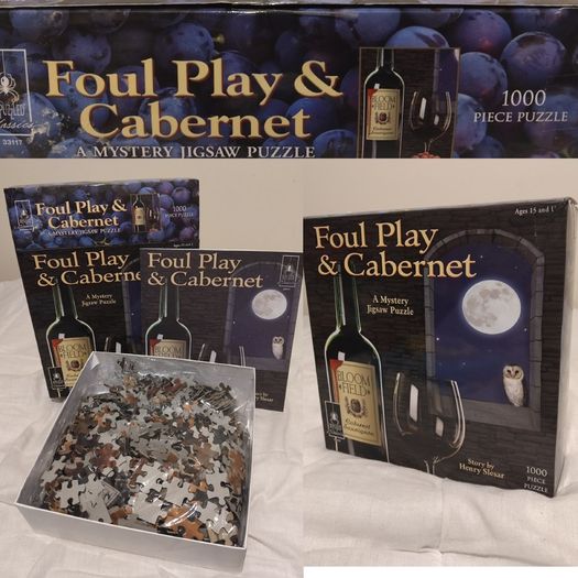 Foul Play & Cabernet, Classic Mystery Jigsaw Puzzle