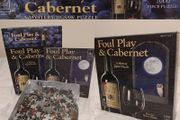 Foul Play &amp; Cabernet, Classic Mystery Jigsaw Puzzle