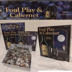 Foul Play & Cabernet, Classic Mystery Jigsaw Puzzle