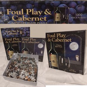 Foul Play & Cabernet, Classic Mystery Jigsaw Puzzle