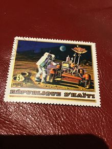 First Man on the Moon stamp
