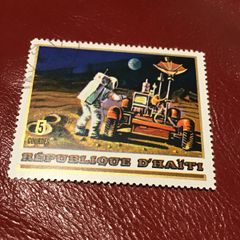 First Man on the Moon stamp