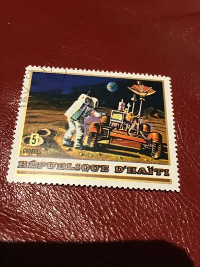 First Man on the Moon stamp