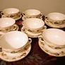 Royal Doulton Larchmont 7 x Two Handed Soup Bowl and Saucer Image 2