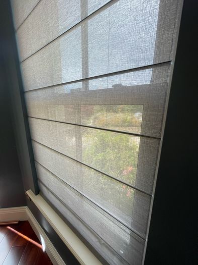 Voile Roman Blind Made to Measure