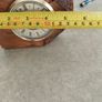 Unique redwood burl hand-crafted clock Wall or Mantel Clock Image 3