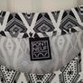 Port Neuf  Black & White Asymmetrical Tunic Image 3
