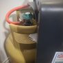 portable gas heater and full cylinder of gas Image 2