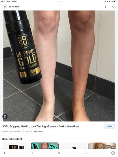 So Su Suzanne Jackson Dripping Gold Luxury Tanning Ultra Dark Mousse