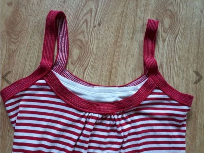 Stripy Vest  Size 10