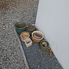 Ceramic pots - 10 in total