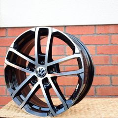 18" NOGARO black  Alloy Wheels Audi Seat Skoda Vw 5x112