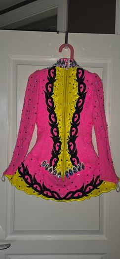 John Carey Irish Dance Solo Dress U8-U10